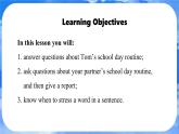 Unit 6  A Day in the Life Section A (2a-2e) 课件- 2024-2025学年人教版七年级英语上册
