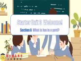 人教版2024七年级上册英语Starter Unit 3 Section A（同步课件）