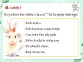 冀教版2024七年级上册英语Unit 5 Animal friends Lesson 3 At the zoo 课件