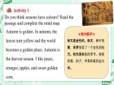 冀教版2024七年级上册英语Unit 7 Days and months Lesson 5 The colourful seasons 课件