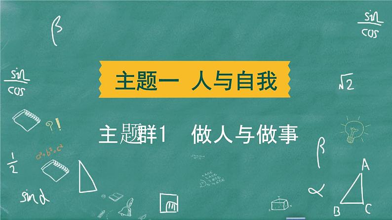 中考英语 主题阅读与写作——写作篇 主题一 人与自我 做人与做事 习题课件02