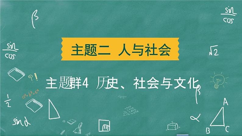 中考英语 主题阅读与写作——写作篇 主题二 人与自然  历史、社会与文化 习题课件02