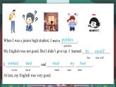 【优质读写课公开课课件】Unit1 A new start Developing ideas Reading for writing 新教材2024外研版七上英语（含音频）
