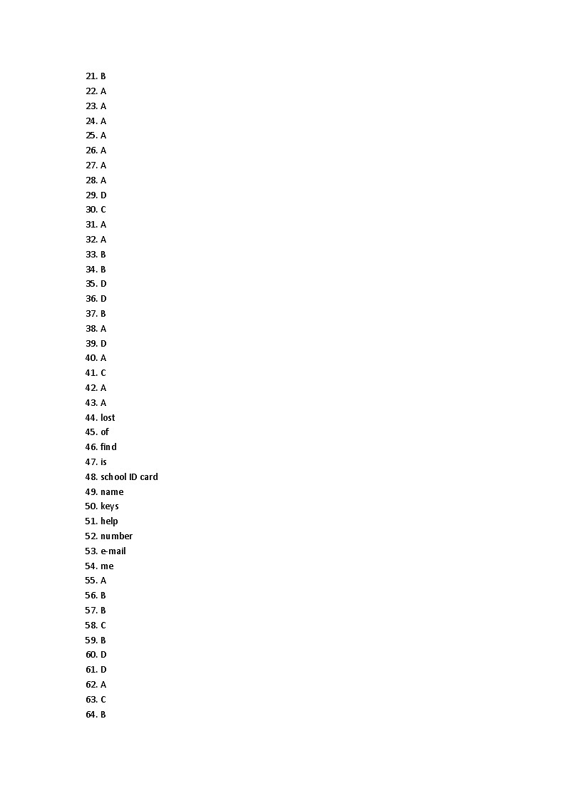 江西省景德镇市2022-2023学年七年级上学期期中英语试题答案第1页