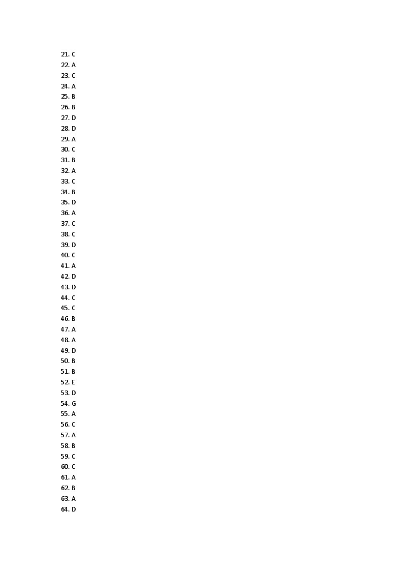 安徽省安庆市潜山市2023-2024学年九年级上学期期中英语试题答案第1页