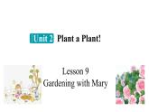 冀教版初中英语八下Unit 2 Lesson 9  Gardening with Mary课件+教案+素材