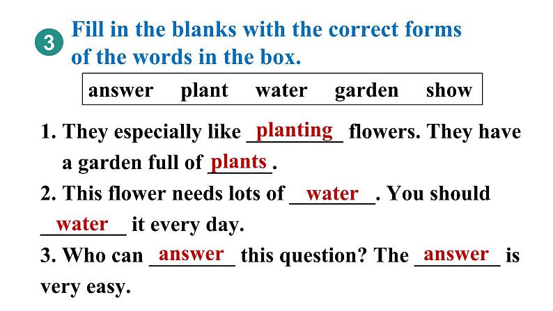 冀教版初中英语八下Unit 2 Lesson 9  Gardening with Mary课件+教案+素材08