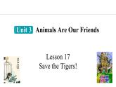 冀教版初中英语八下Unit 3 Lesson 17  Save the Tigers课件+教案