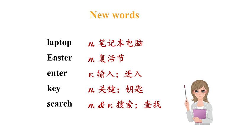 冀教版初中英语八下Unit 4 Lesson 20  A Computer Helps!课件+教案+素材06