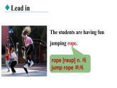 冀教版初中英语八下Unit 6 Lesson 36  Classroom Olympics课件+教案+素材