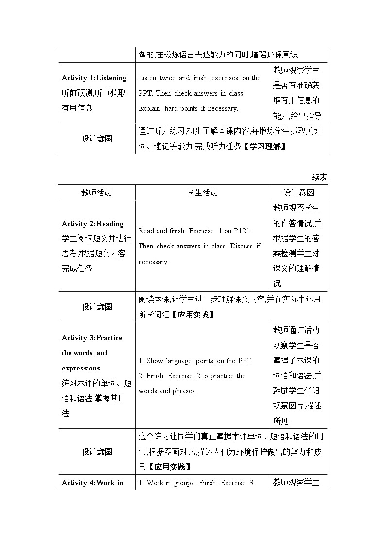冀教版初中英语八下Unit 8 Lesson 46  Protect Our Environment课件+教案+素材02