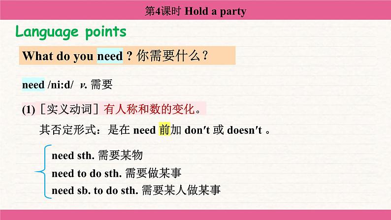 Starter Welcome to junior high! Hold a party 课件 2024-2025学年外研版（2024）七年级英语上册第8页