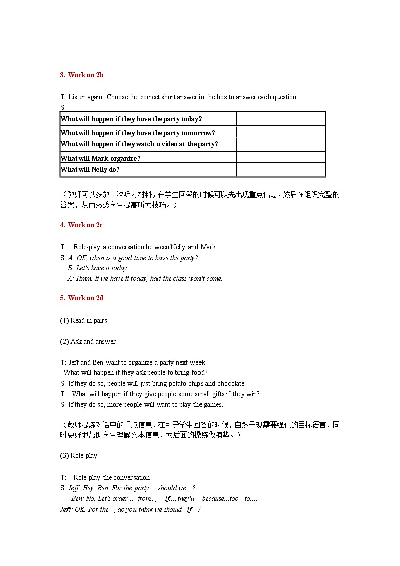 2013年秋人教版8年级上册 Unit 10 Period 2第2页