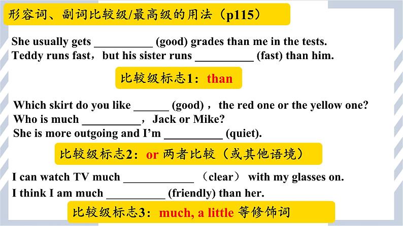 人教版英语八年级上册Unit4 SectionA 2d grammar focus课件第7页