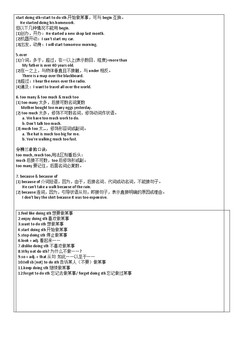 人教版英语八年级上册 期末复习Unit1Where did you go on vacation 检测题第3页