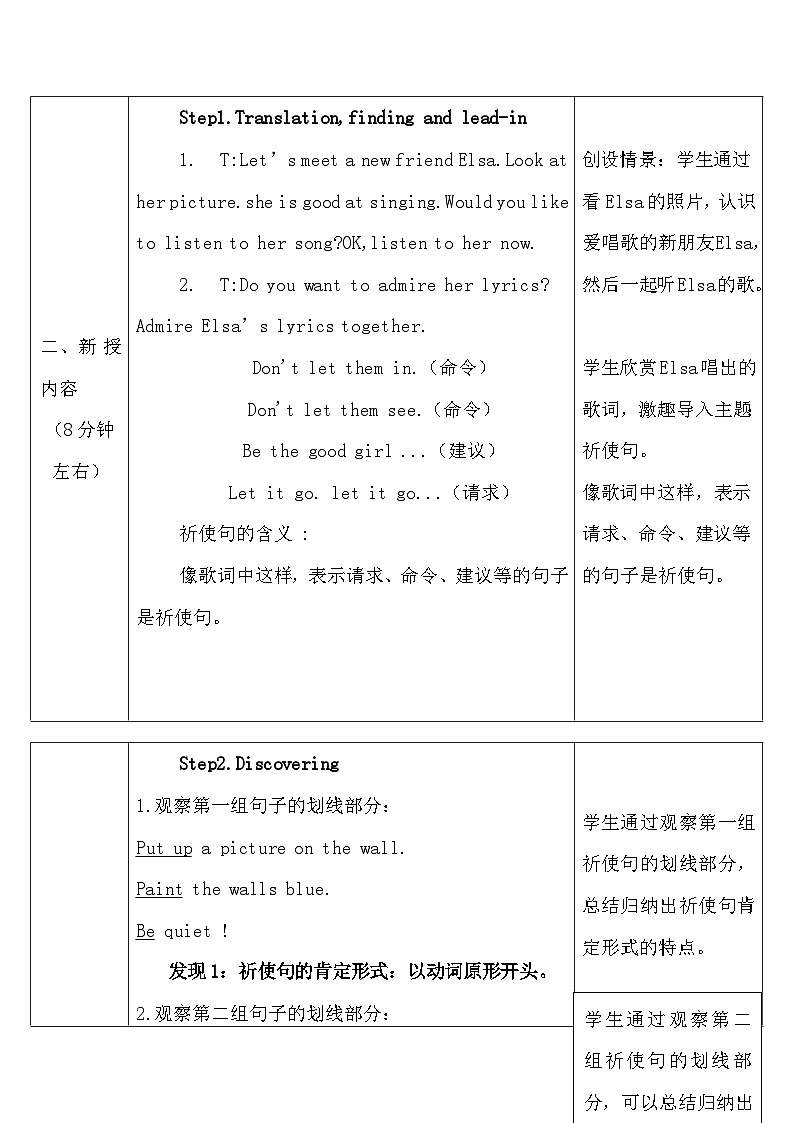 译林版英语八年级上册Unit 4 Do it yourselfGrammar A Giving instructions教案第3页