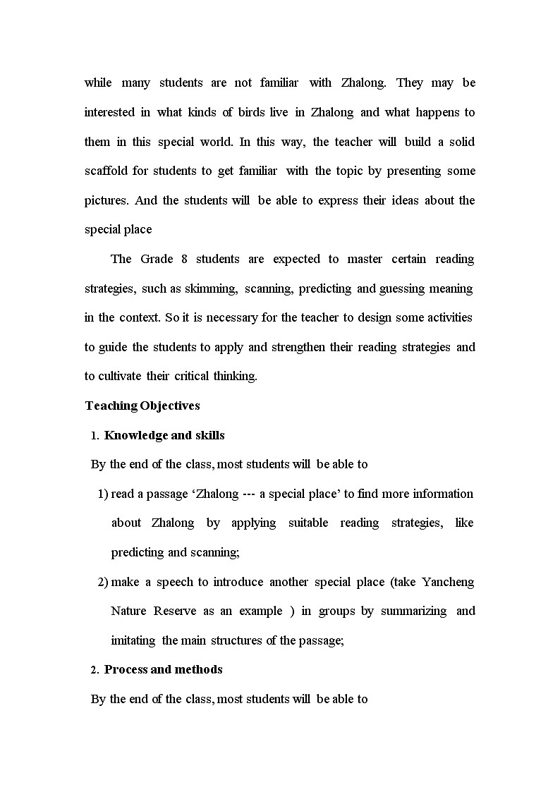 译林版英语八年级上册Unit 6 BirdwatchingReading 1教案02