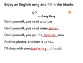 译林版英语八年级上册Unit 4 Do it yourself Task 课件