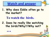 译林版英语八年级上册Unit 6 BirdwatchingWelcome to the unit课件