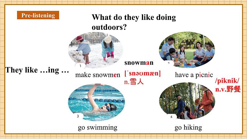 Unit 4 Fun in the sun!（第1课时）Listening & speaking.教学课件第8页