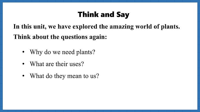 Unit 6  The power of plants Lesson 5 Presenting ideas (课件)--2024-2025学年外研版(2024)英语七年级上册03