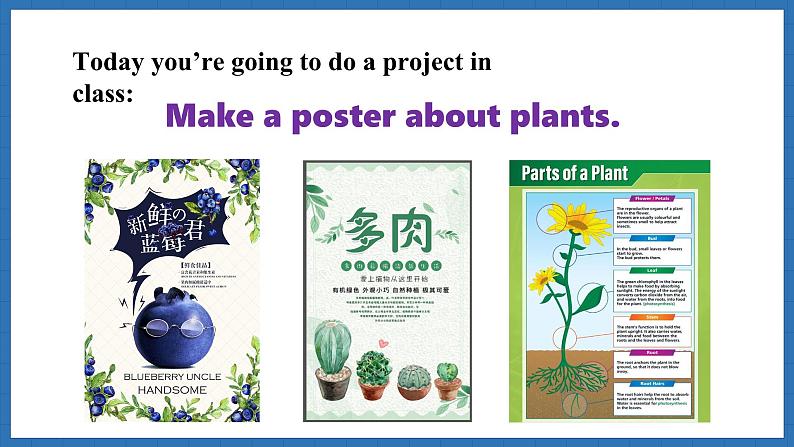 Unit 6  The power of plants Lesson 5 Presenting ideas (课件)--2024-2025学年外研版(2024)英语七年级上册04