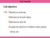 Unit2  School life Section1 课件-2024-2025学年沪教版（2024）七年级英语上册