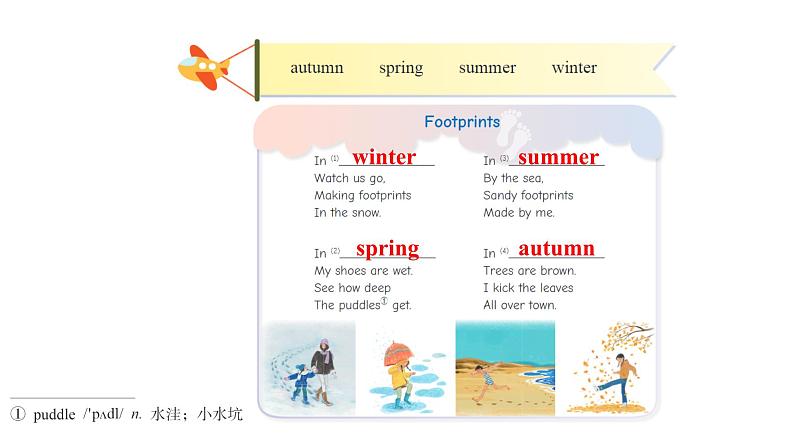 Unit3  The seasons Section1  课件-2024-2025学年沪教版（2024）七年级英语上册第6页