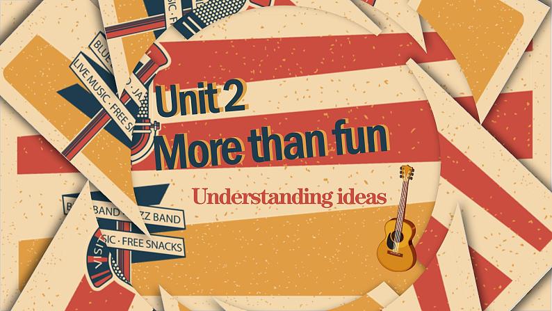 【优质公开课课件+教学设计+英文朗读稿】 Unit2 More than fun Understanding ideas新外研版七上英语01