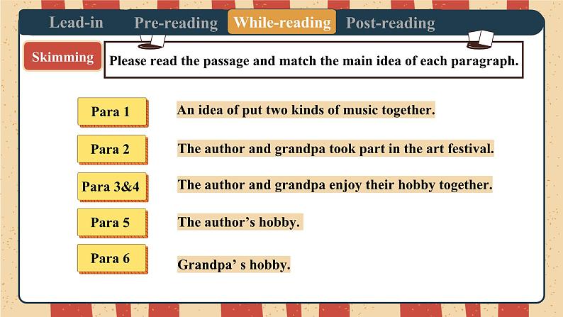 【优质公开课课件+教学设计+英文朗读稿】 Unit2 More than fun Understanding ideas新外研版七上英语07
