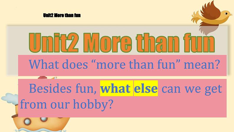 【优质公开课课件】Unit2 More than fun Developing ideas（含音频）新外研版七上英语02