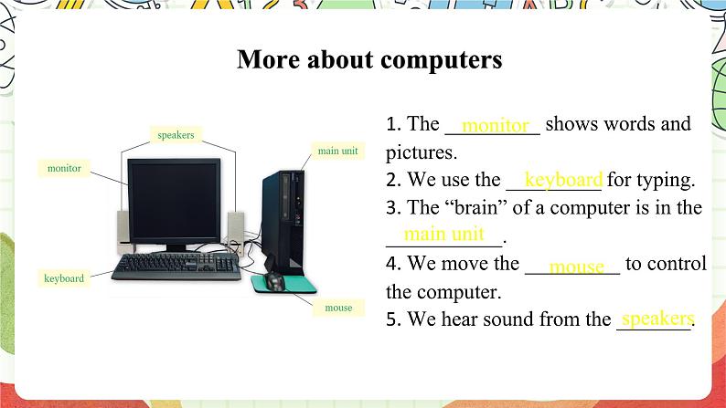 沪教牛津版（六三制三起）英语八上Unit 3 Computers Reading 课件第6页