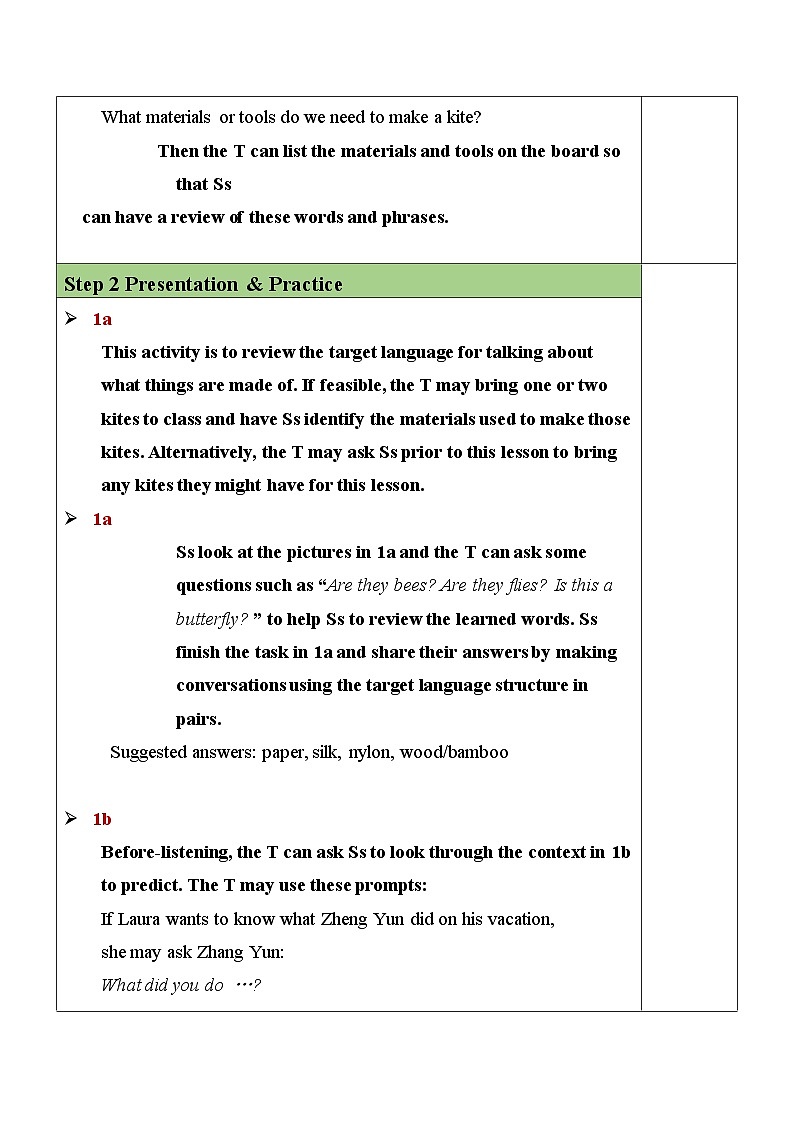 最新人教新目标版九上英语Unit5SectionB（1a-1e）【教案】第2页