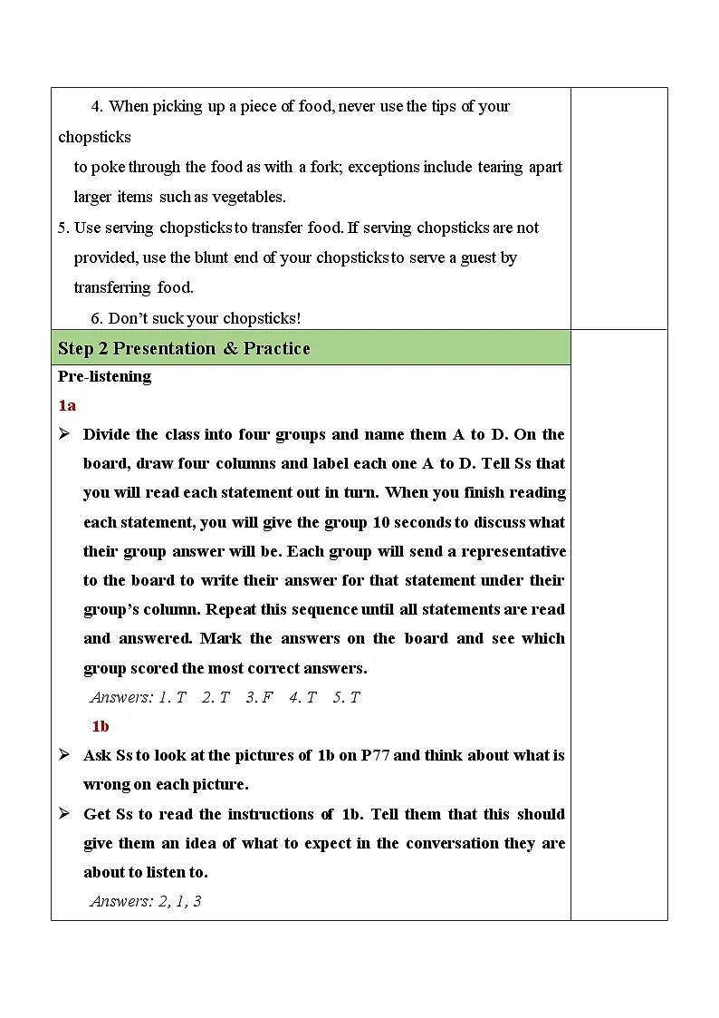 最新人教新目标版九上英语Unit10SectionB（1a-1d）【教案】第2页