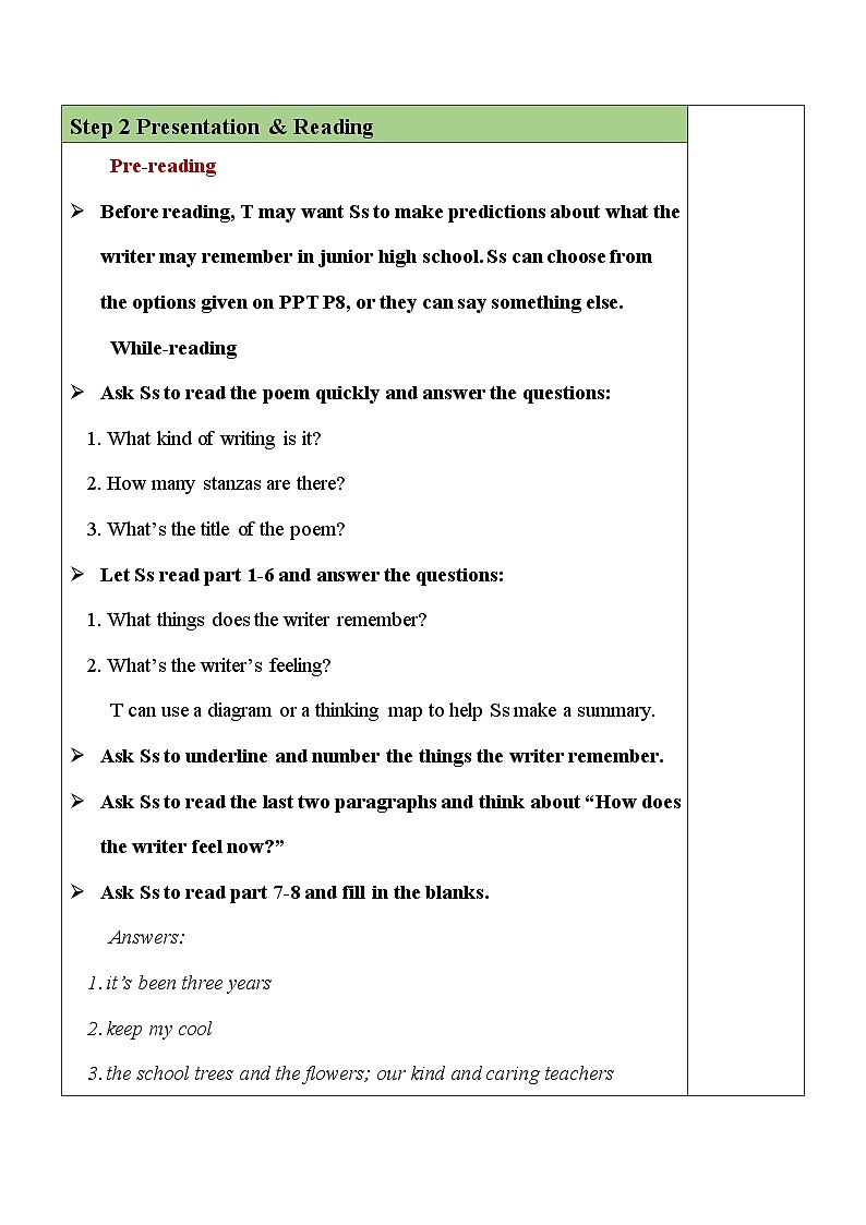 最新人教新目标版九下英语Unit14SectionA(3a-3c)【教案】第2页