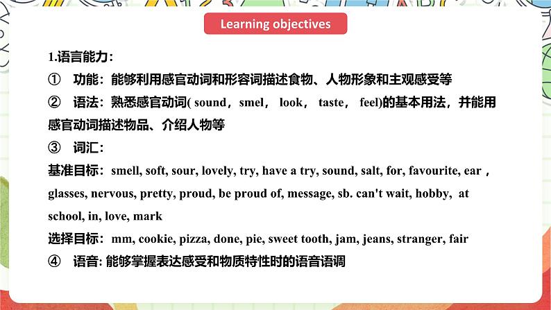 外研版英语八年级下册 Module 1 Unit 1《It smells delicious》课件+教案+素材03