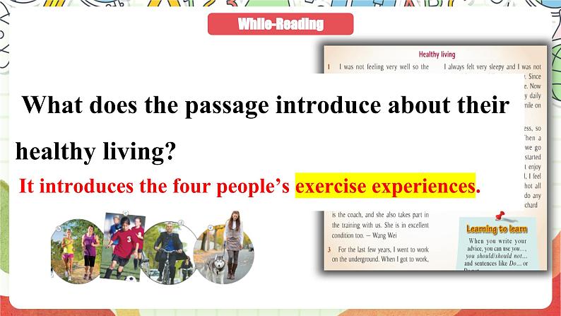 外研版英语八年级下册 Module 4 Unit 2《We have played football for a year now》课件第7页