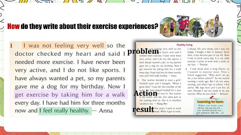 外研版英语八年级下册 Module 4 Unit 2《We have played football for a year now》课件第8页