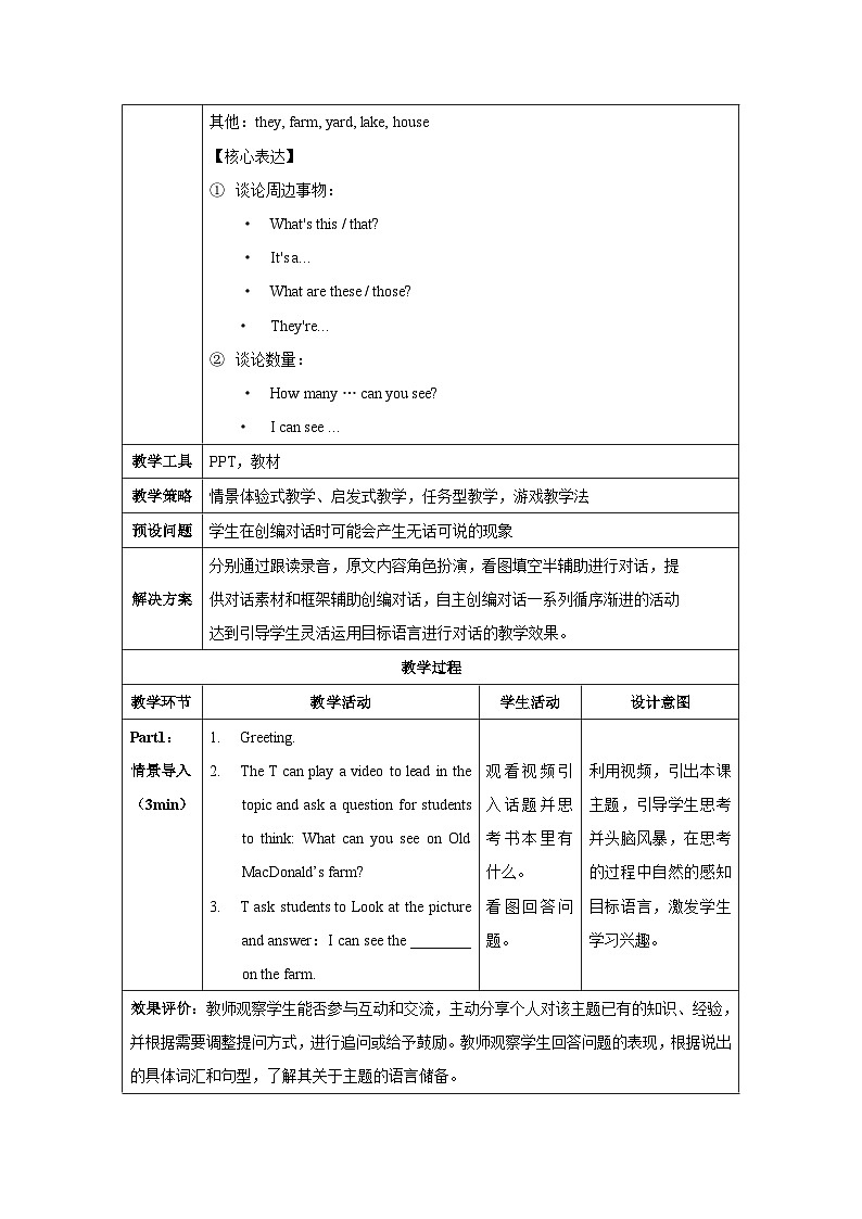 人教版（2024）七年级英语上册Starter Unit 3 Welcome!教学设计第3页