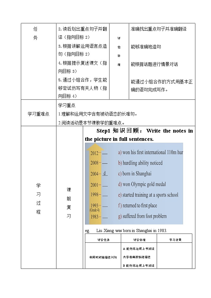 外研版九年级英语上册 Module 8 Unit 2第2课时-学历案同步练习第2页