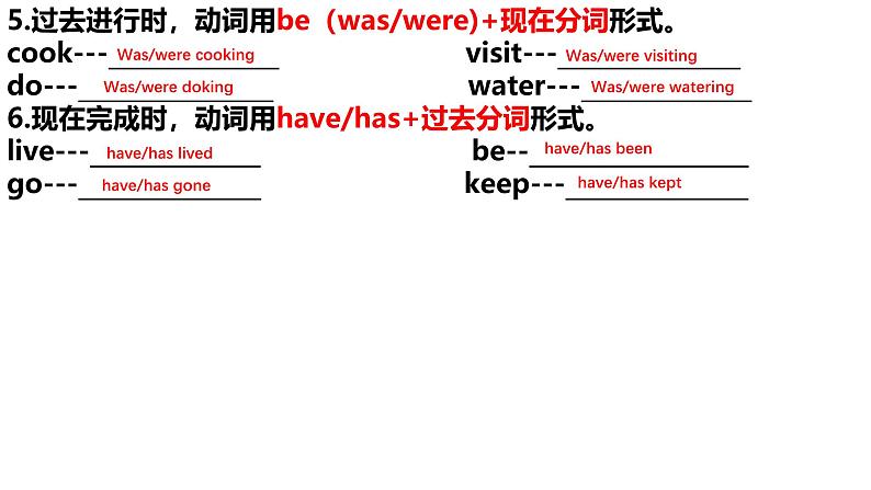 人教版2024初中英语九年级上时态，语态综合复习PPT03