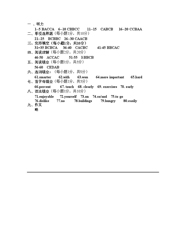 答案第1页