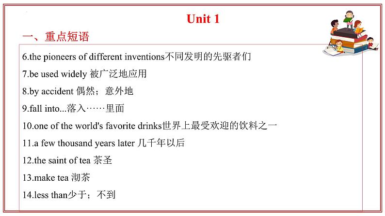 专题01 重点单词、短语、句型归纳【考点清单】【考题猜想】（原卷版+解析版）学案-鲁教英语九上期中复习04