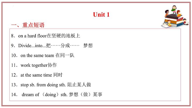 专题01 重点单词、短语、句型归纳【考点清单】【考题猜想】（原卷版+解析版）学案-鲁教英语九上期中复习07