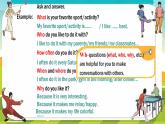 Unit 4 Fun in the Sun！Oral communication - 七年级英语上册同步课件（仁爱版2024）