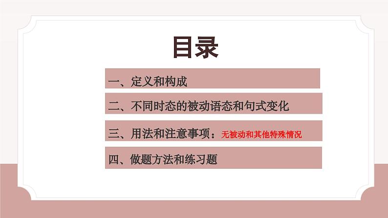 中考英语被动语态专项讲解课件PPT版第2页