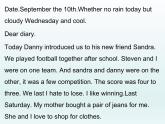 2024冀教版八上英语Unit 1 Me and My Class Lesson 6 Jenny's Week课件