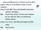 2024冀教版八上英語Unit 2 My Favourite School Subject Lesson 10 Looking for Lisa課件