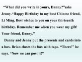 2024冀教版八上英语Unit 3 Families Celebrate Together Lesson 17 Presents from Canada课件