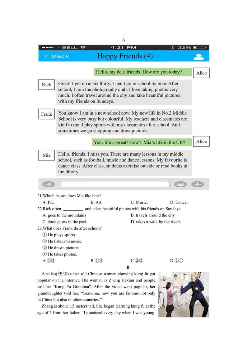 浙江省温州市瑞安西部学校2024～2025学年第一学期七年级期中考试英语卷（Word版+PDF版，含答案，含听力音频及原文）03